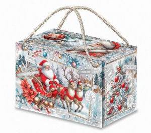 Новогодний подарок Посылка снежная 900 гр.